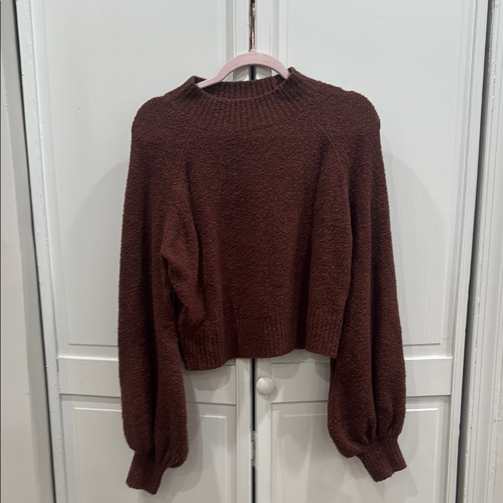 Vici Brown Knit Sweater